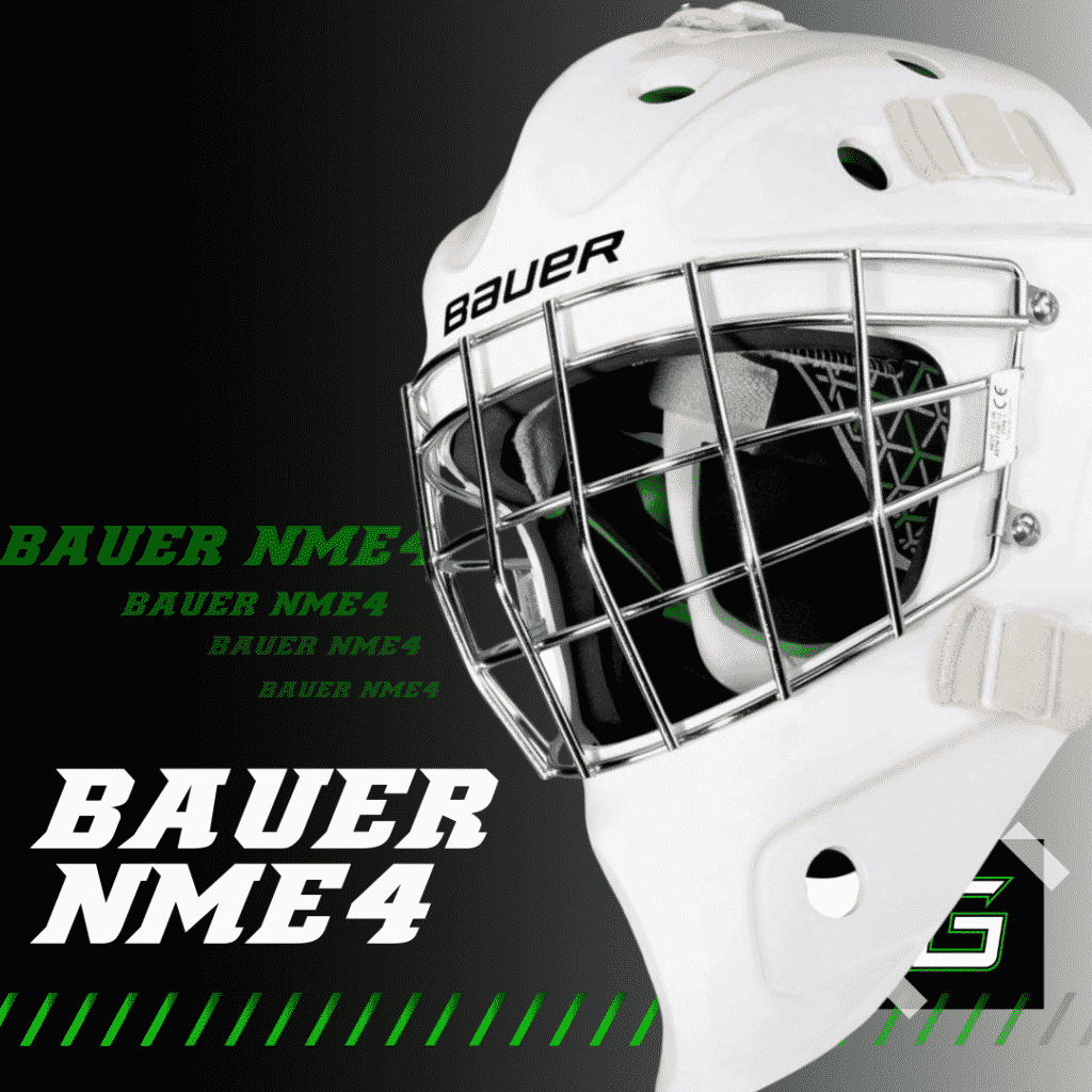 BAUER NME4 youth goalie helmet review