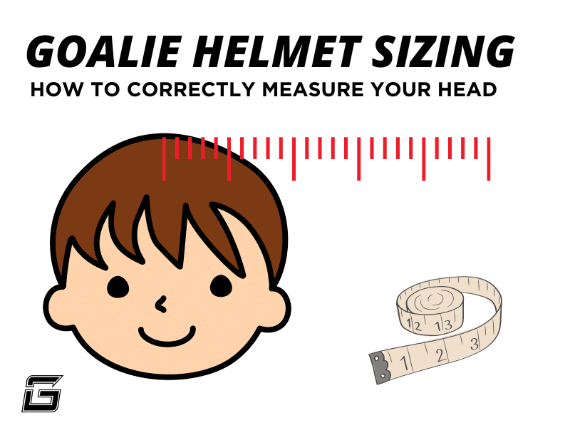 How To Correctly Measure Your Head for Goalie Helmet Sizing